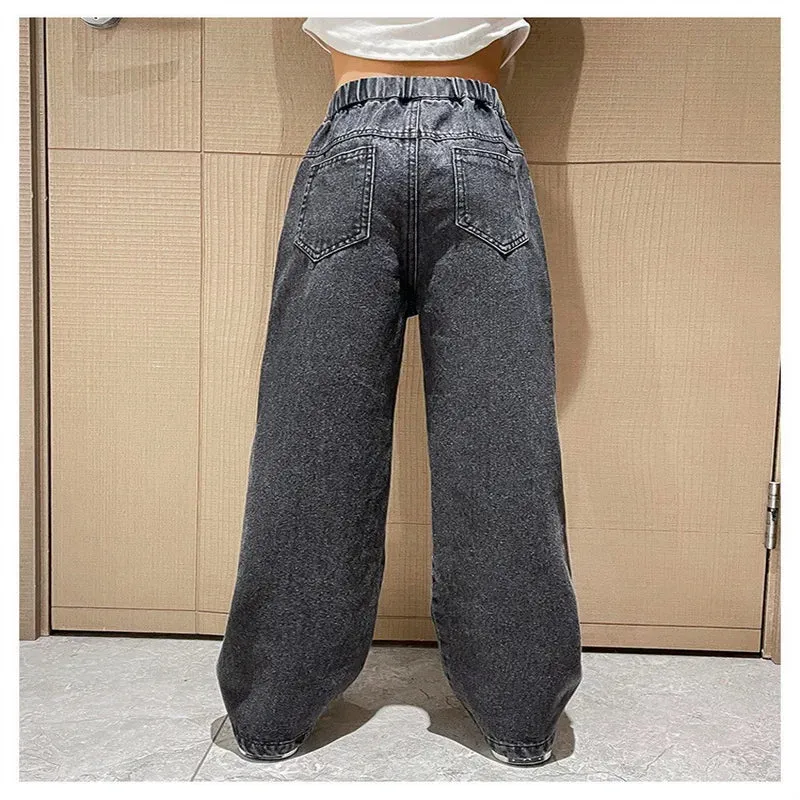 Casual Wide Leg Jean
