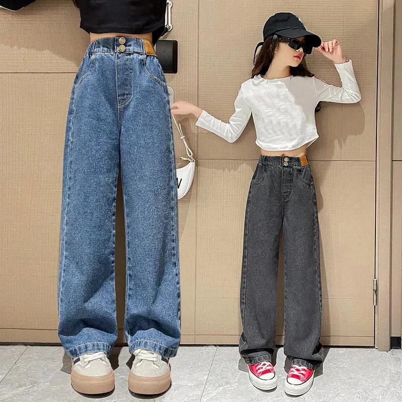 Casual Wide Leg Jean