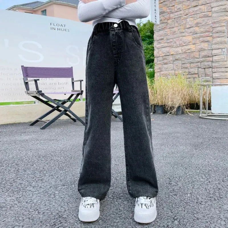Casual Wide Leg Jean