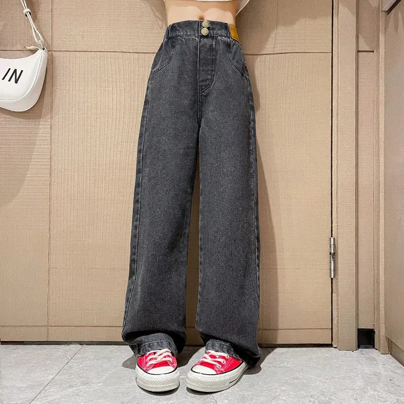 Casual Wide Leg Jean