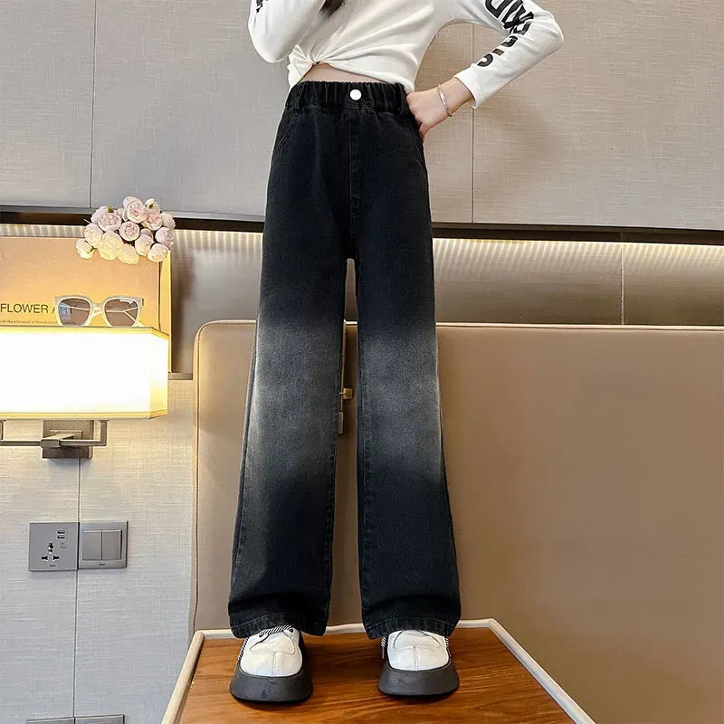 Casual Wide Leg Jean