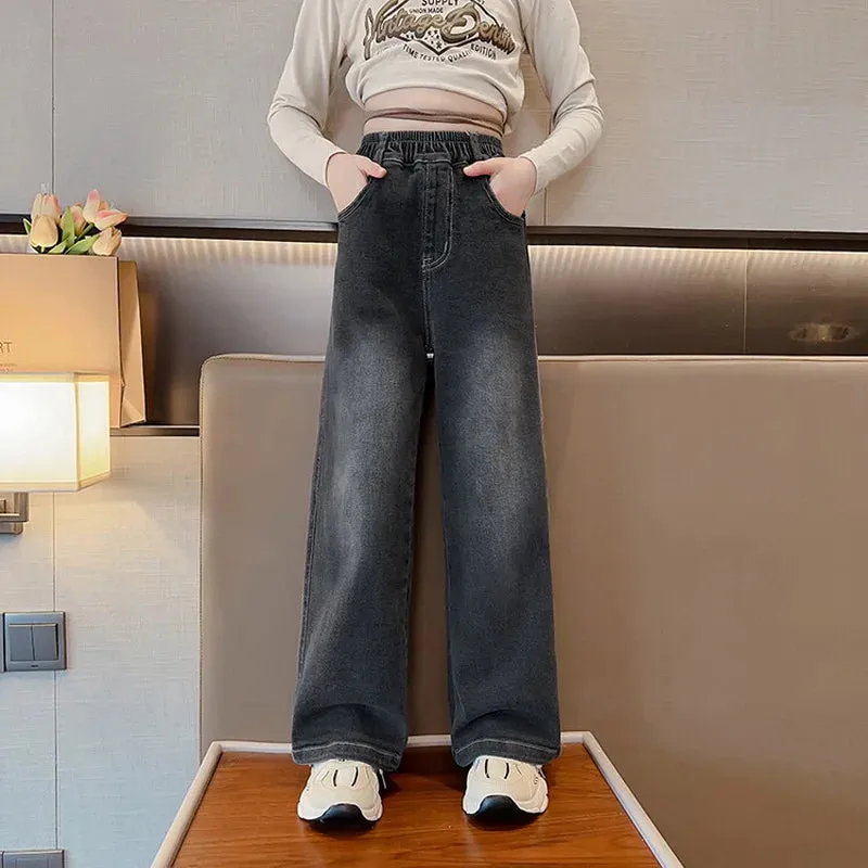 Casual Wide Leg Jean