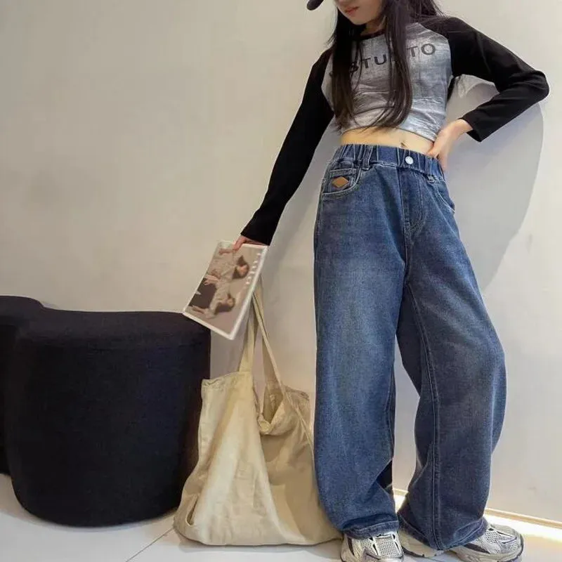 Casual Wide Leg Jean