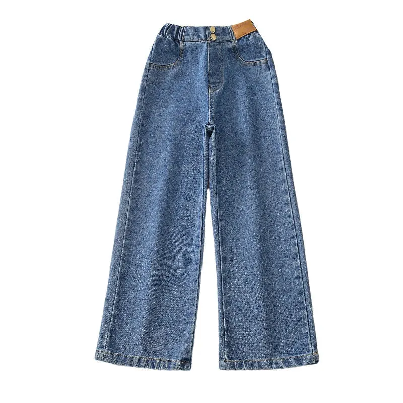 Casual Wide Leg Jean