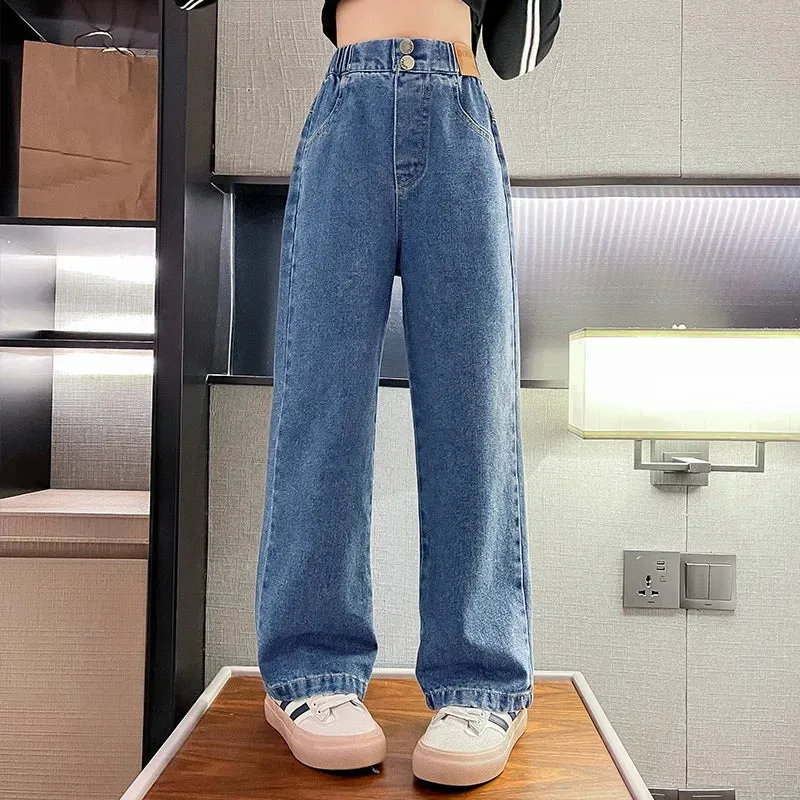 Casual Wide Leg Jean