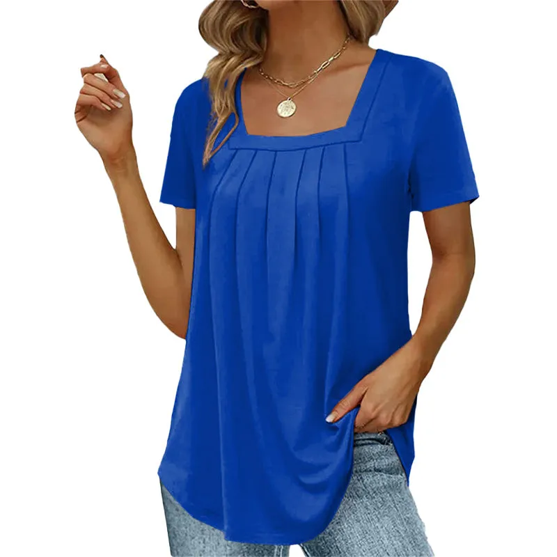 Celia | Elegant Pleated Blouse