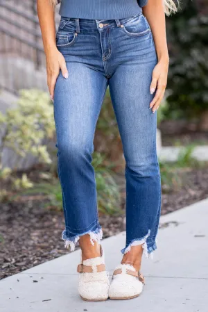 Celina High Rise Cropped Flare Jeans