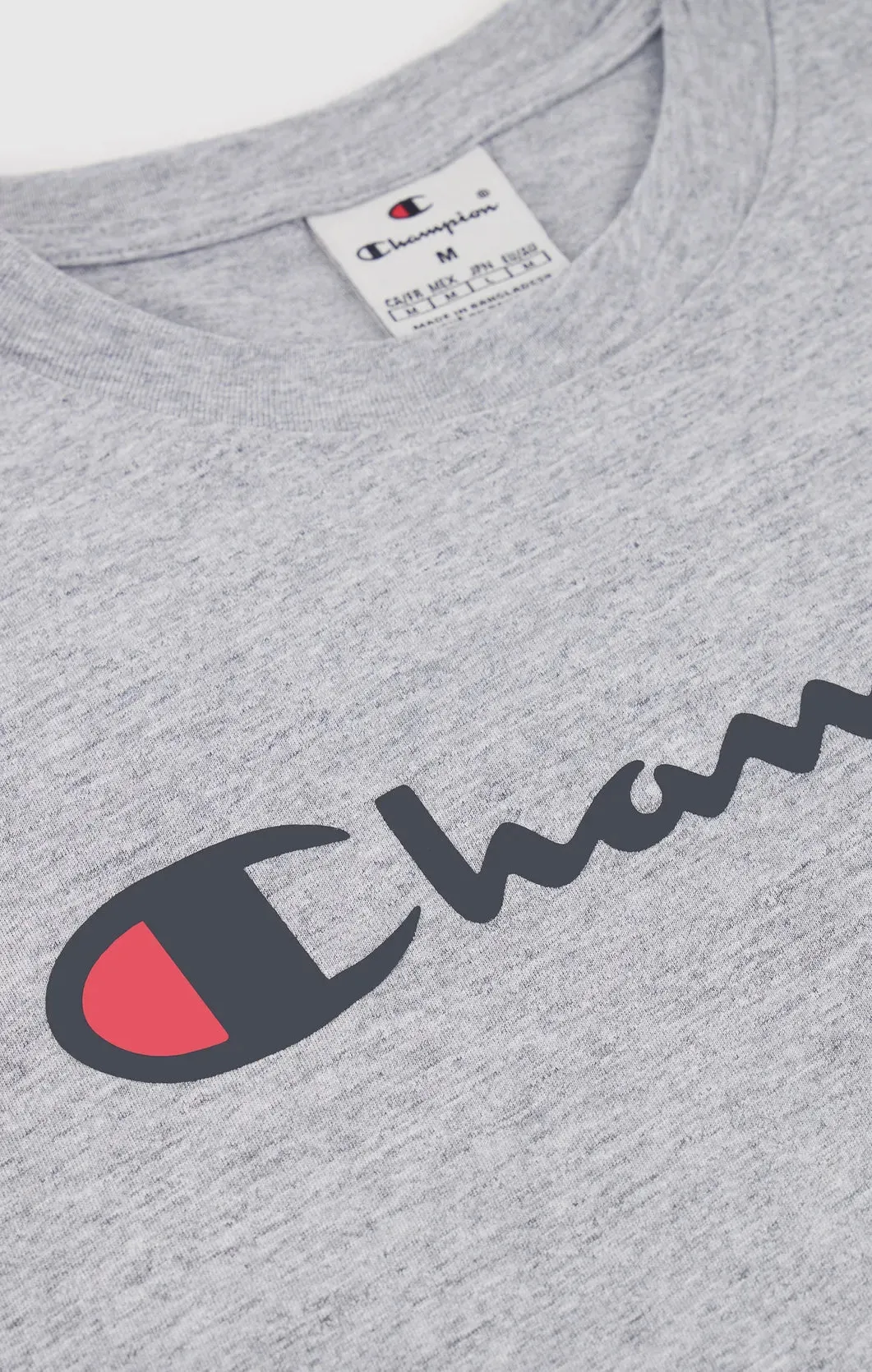 Champion | Baumwoll-T-Shirt mit großem Brustlogo | EM021 NOXM