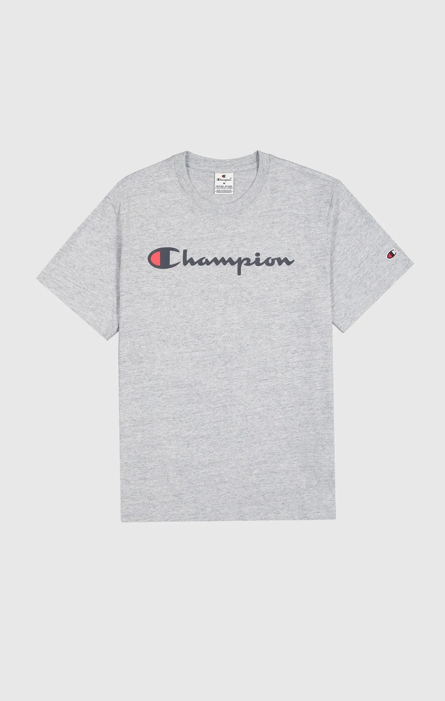 Champion | Baumwoll-T-Shirt mit großem Brustlogo | EM021 NOXM