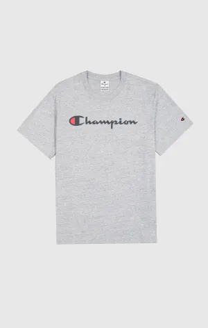 Champion | Baumwoll-T-Shirt mit großem Brustlogo | EM021 NOXM