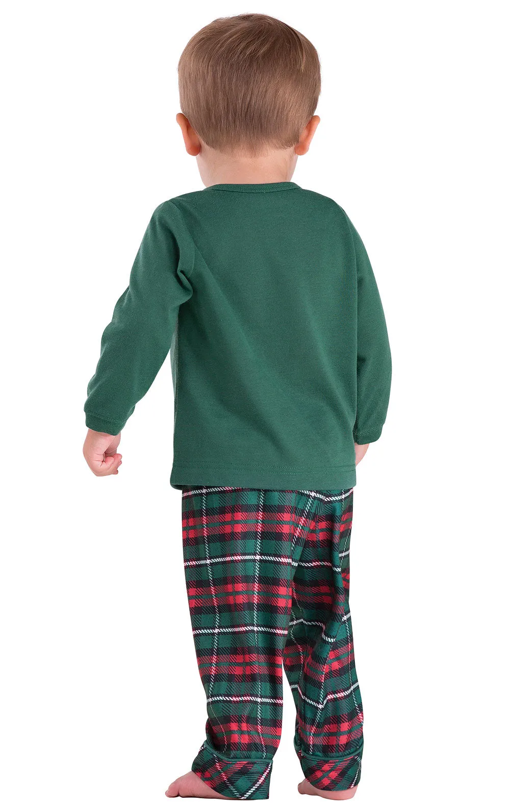 Christmas Plaid Infant Pajamas - Family Set
