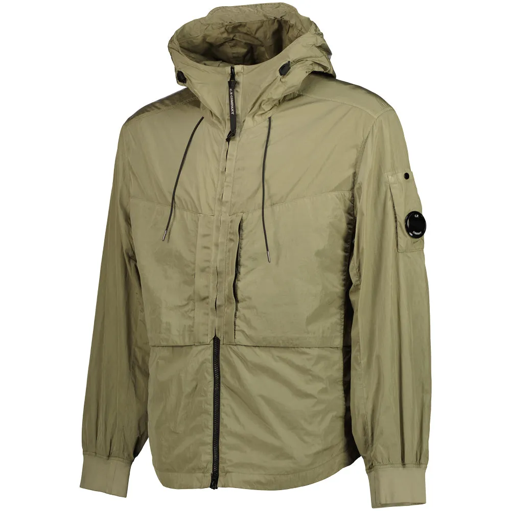 Chrome-R Hooded Lens Overshirt Jacket