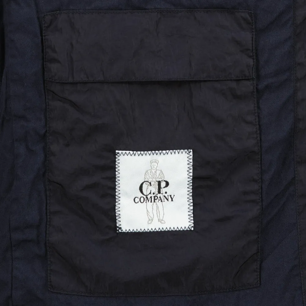 Chrome-R Hooded Lens Overshirt Jacket