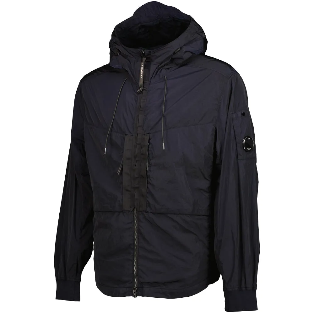 Chrome-R Hooded Lens Overshirt Jacket
