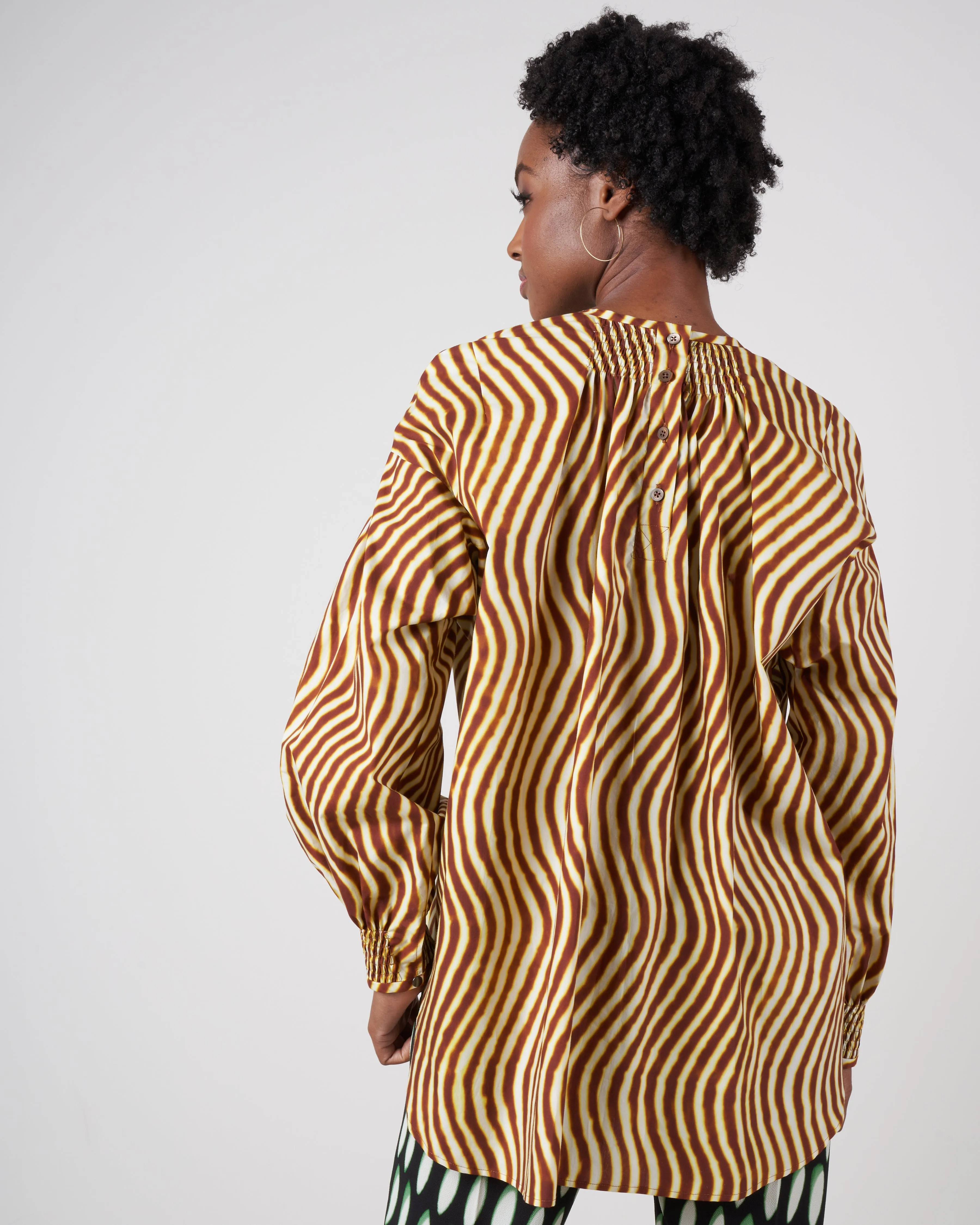 clarke shirt - rust