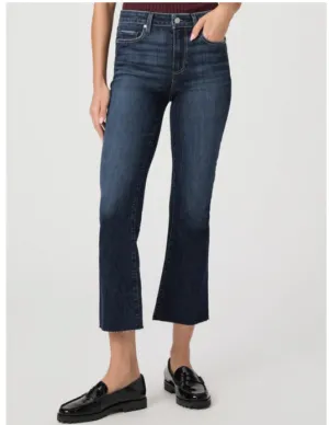 Colette Crop Flare Denim