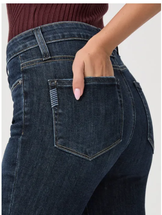 Colette Crop Flare Denim