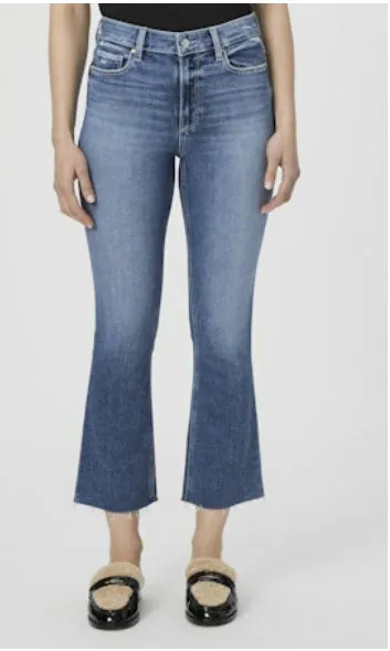Colette Crop Flare Denim