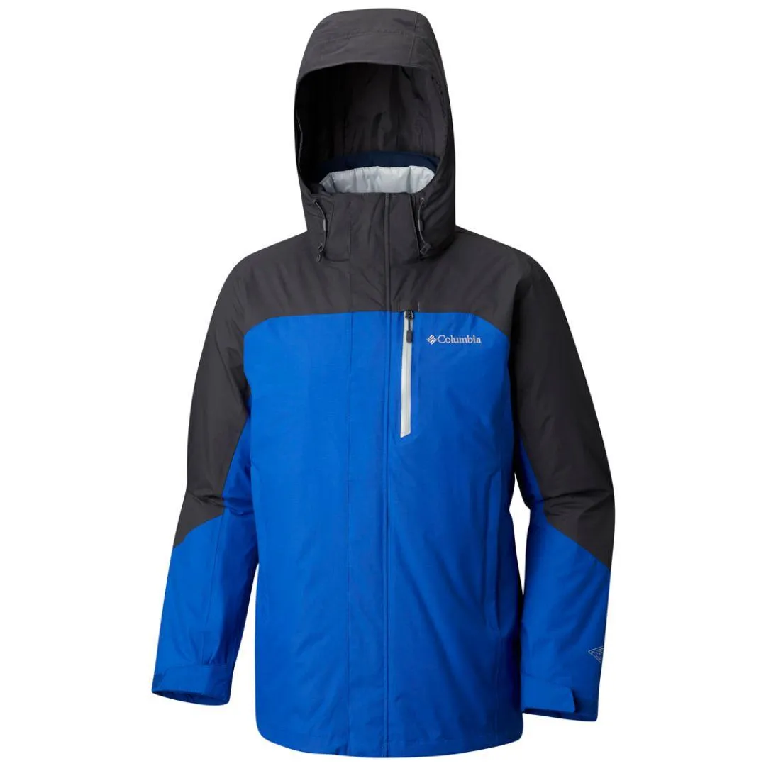 Columbia Men Blue Lhotse II Interchange Jacket