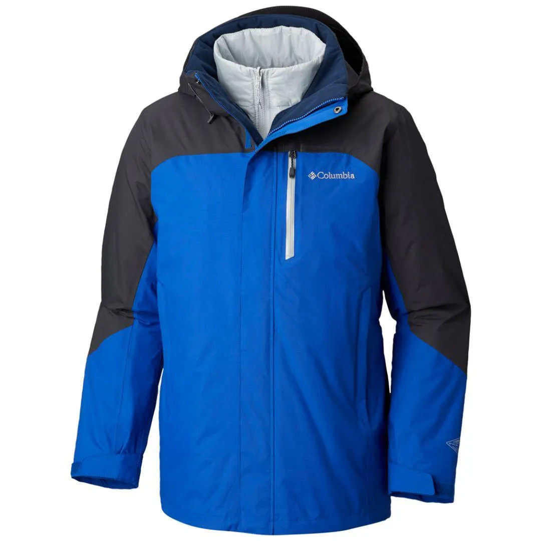 Columbia Men Blue Lhotse II Interchange Jacket
