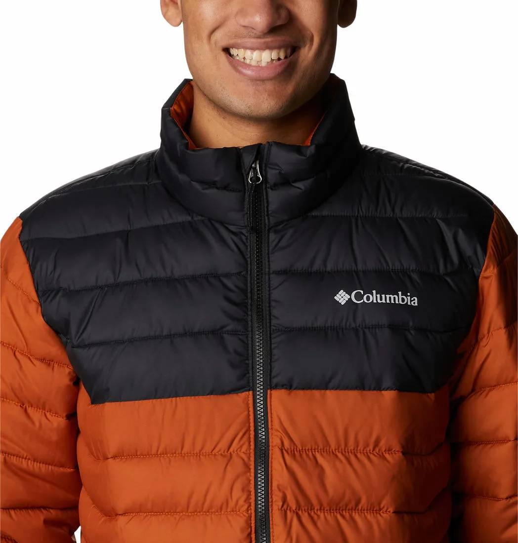 Columbia Men Orange Powder Lite Jacket