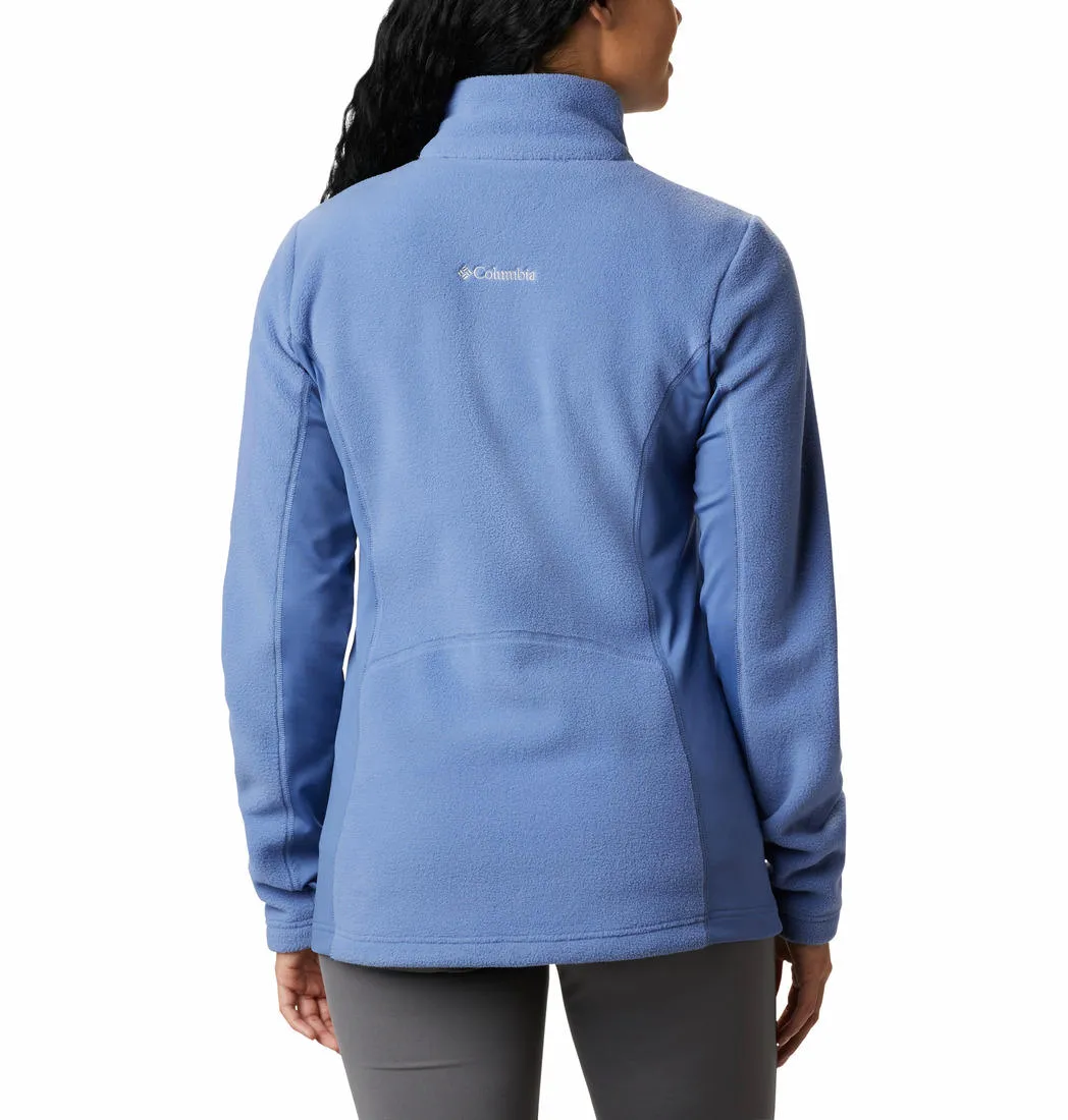 Columbia Women Blue W Polar Powder Fleece FZ Fleece Jacket
