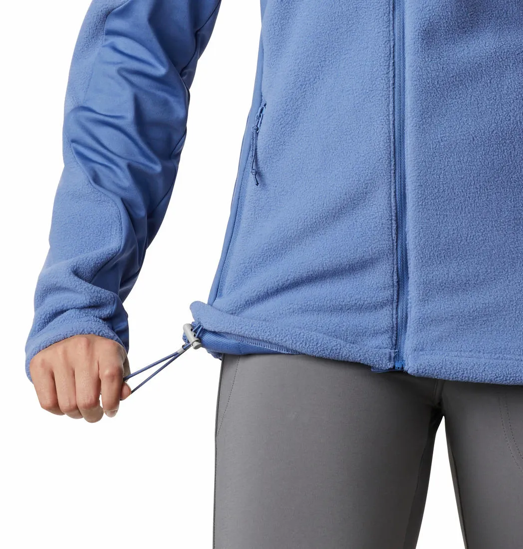 Columbia Women Blue W Polar Powder Fleece FZ Fleece Jacket