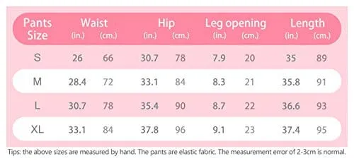 COOLOMG Women's Yoga Pants Printed Leggings Workout Running Tights with Side Pockets Pink S