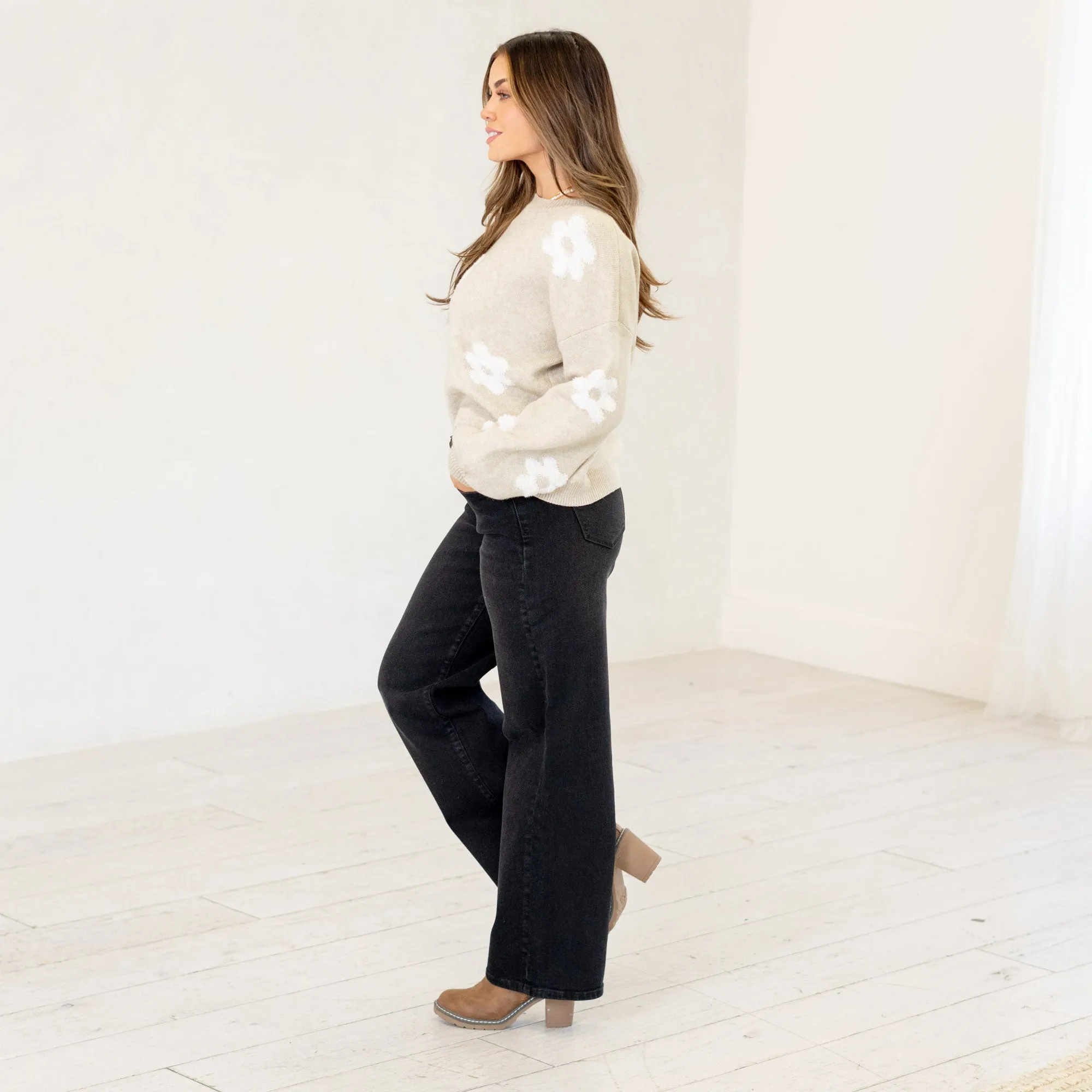 Cora High Rise Wide Leg
