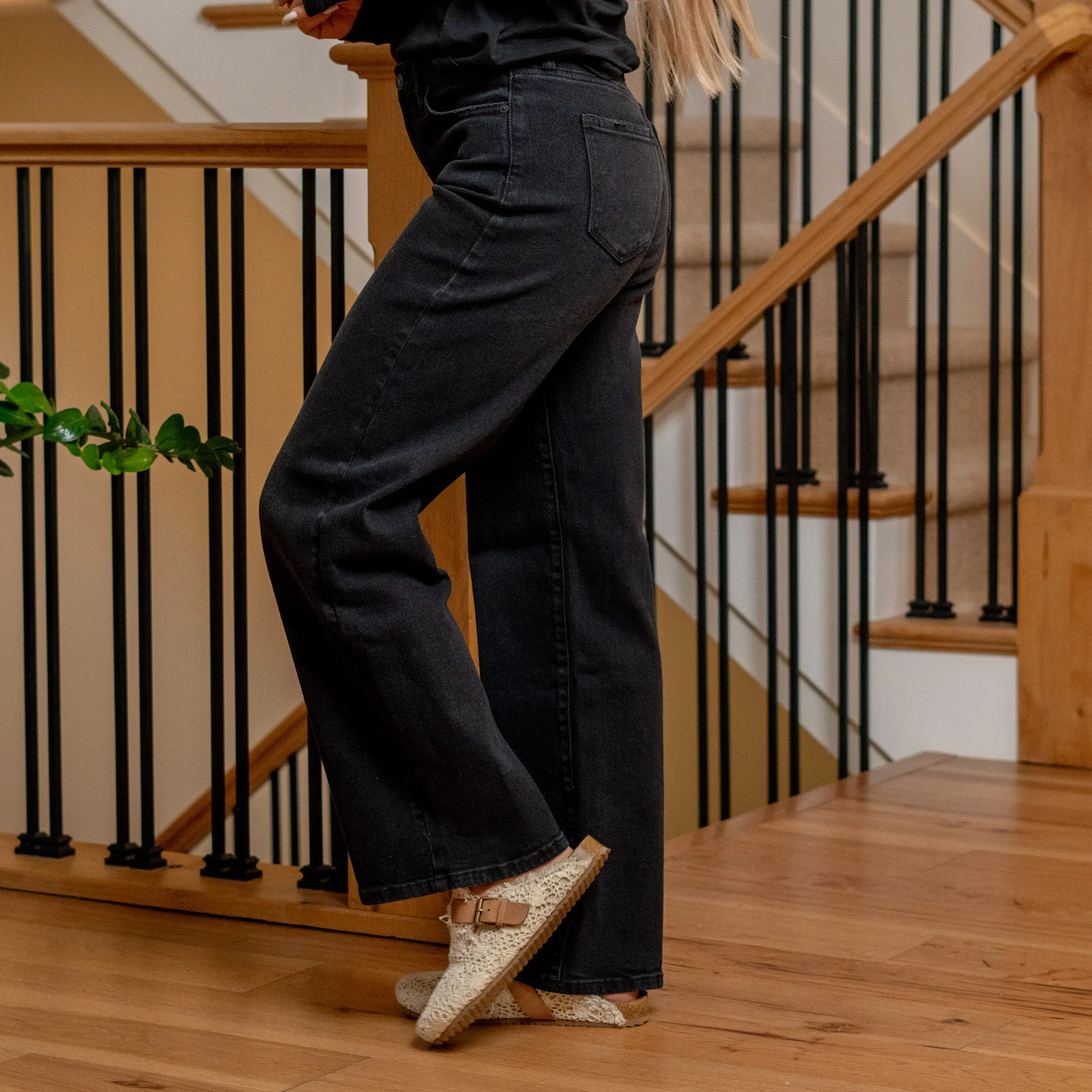 Cora High Rise Wide Leg