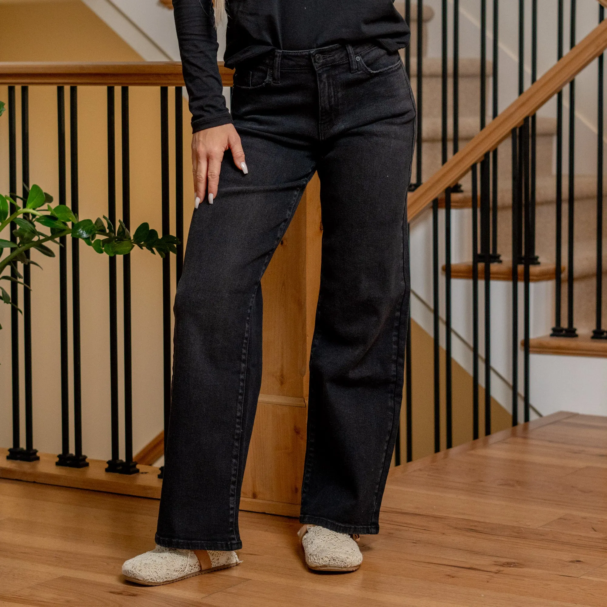 Cora High Rise Wide Leg
