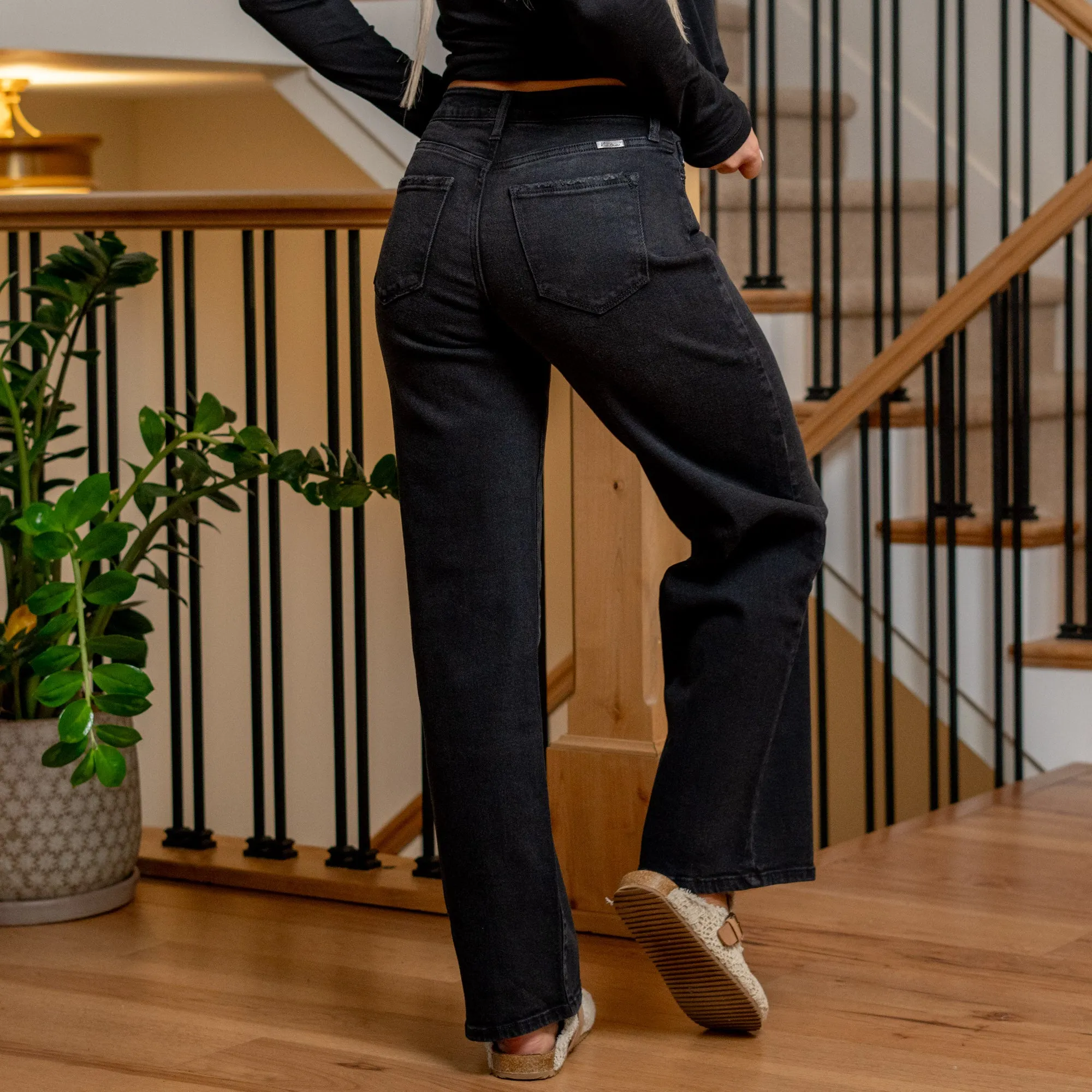 Cora High Rise Wide Leg