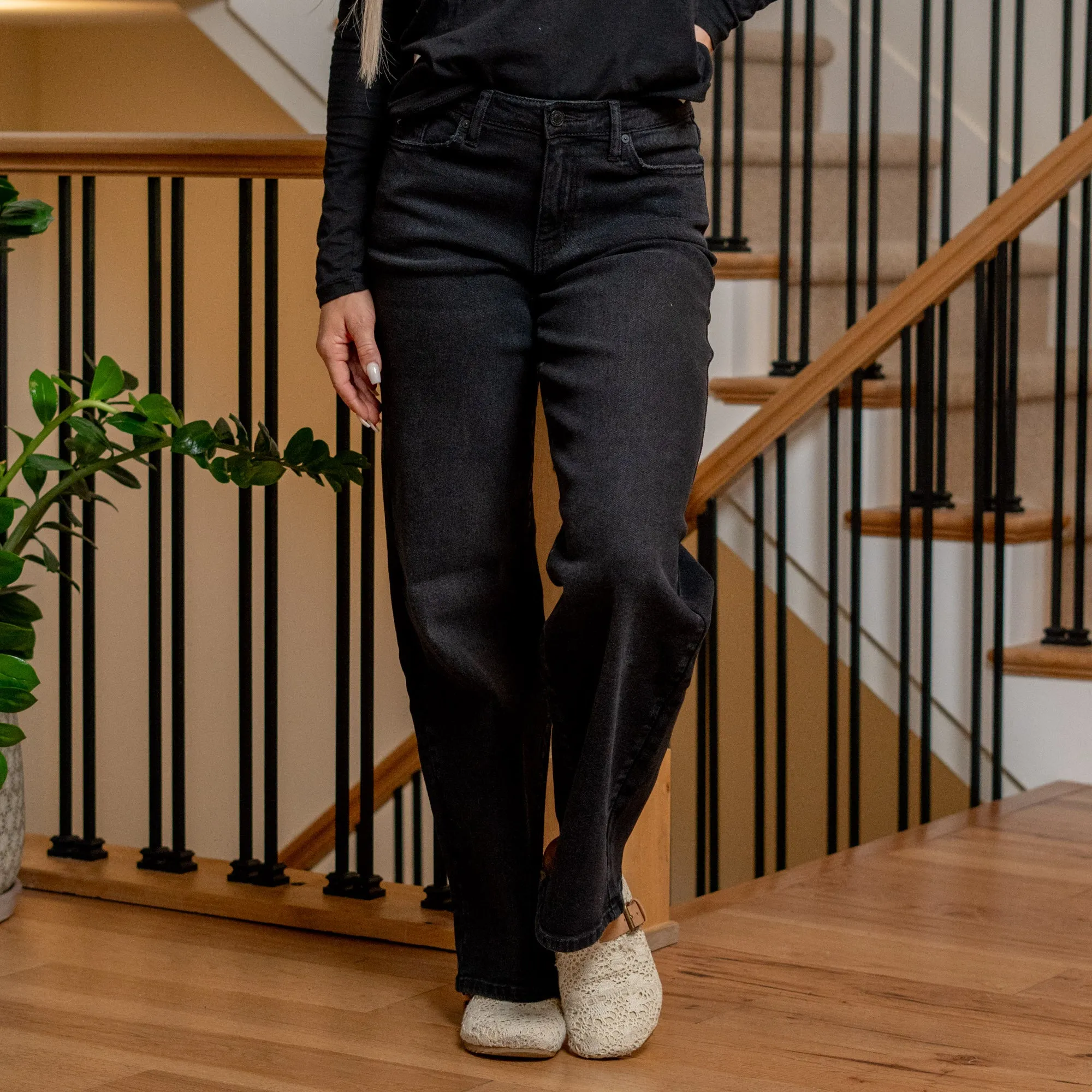 Cora High Rise Wide Leg