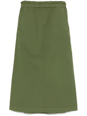 Cotton long skirt