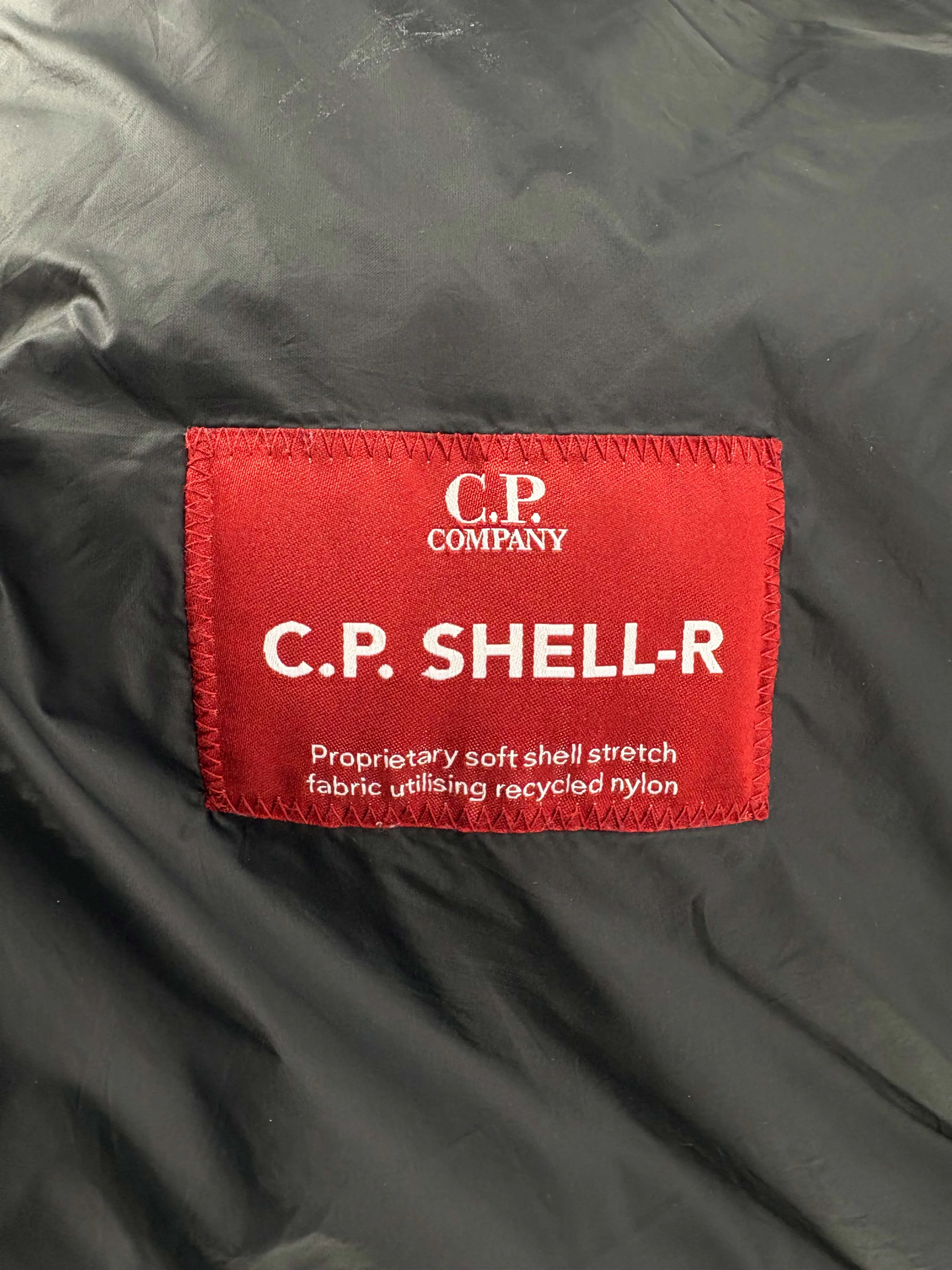 C.P. Company Shell-R Padded Down Goggle Gilet - Black