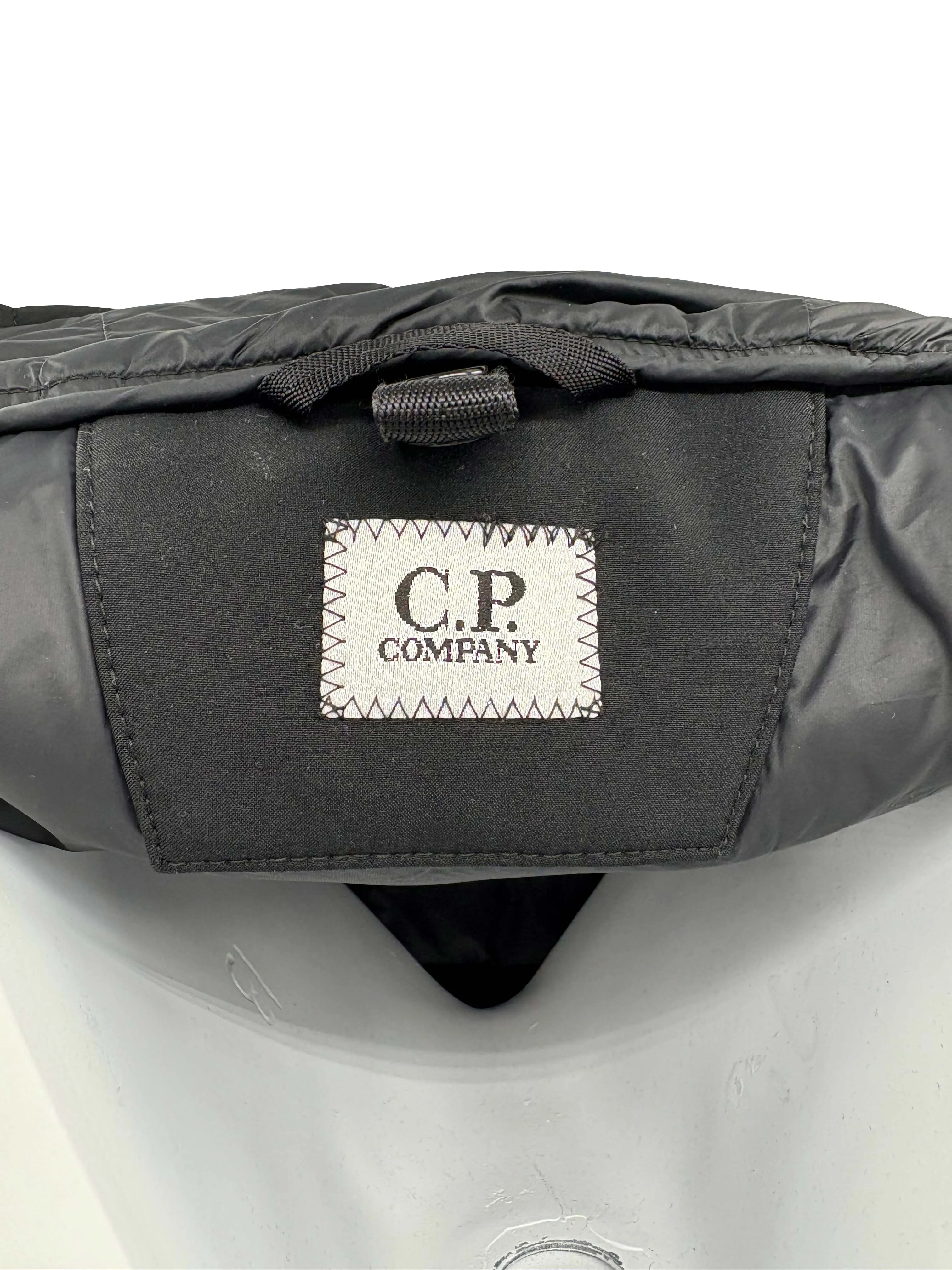 C.P. Company Shell-R Padded Down Goggle Gilet - Black