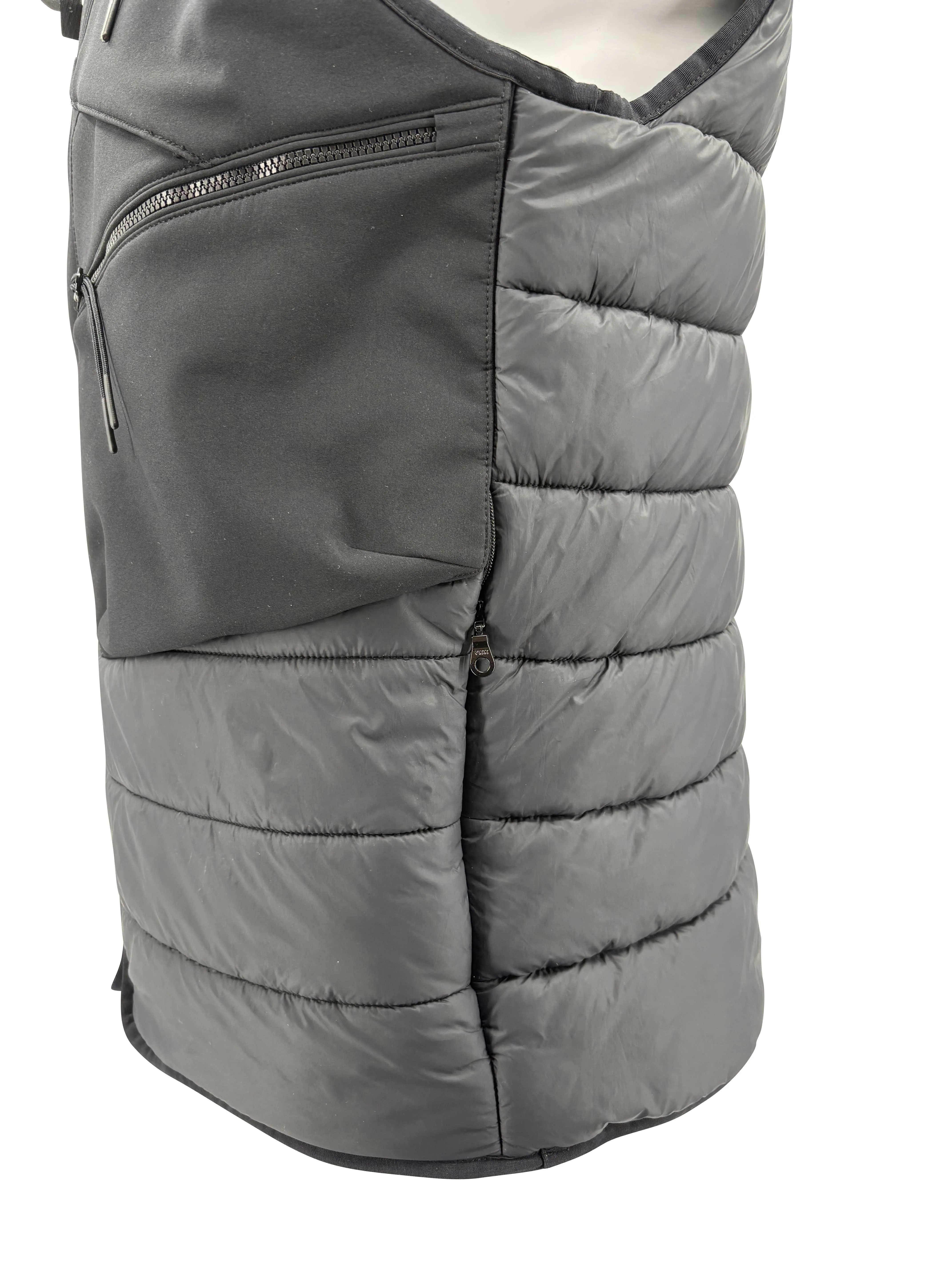 C.P. Company Shell-R Padded Down Goggle Gilet - Black