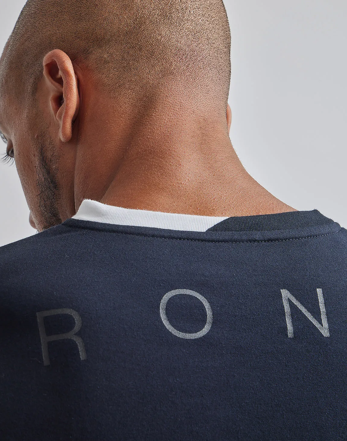 CRONOS BACK LOGO OVERSIZE T-SHIRTS【BLUE】