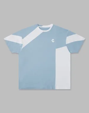 CRONOS BACK LOGO OVERSIZE T-SHIRTS【BLUE】