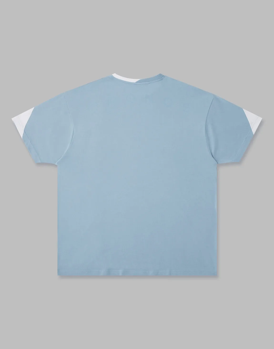 CRONOS BACK LOGO OVERSIZE T-SHIRTS【BLUE】
