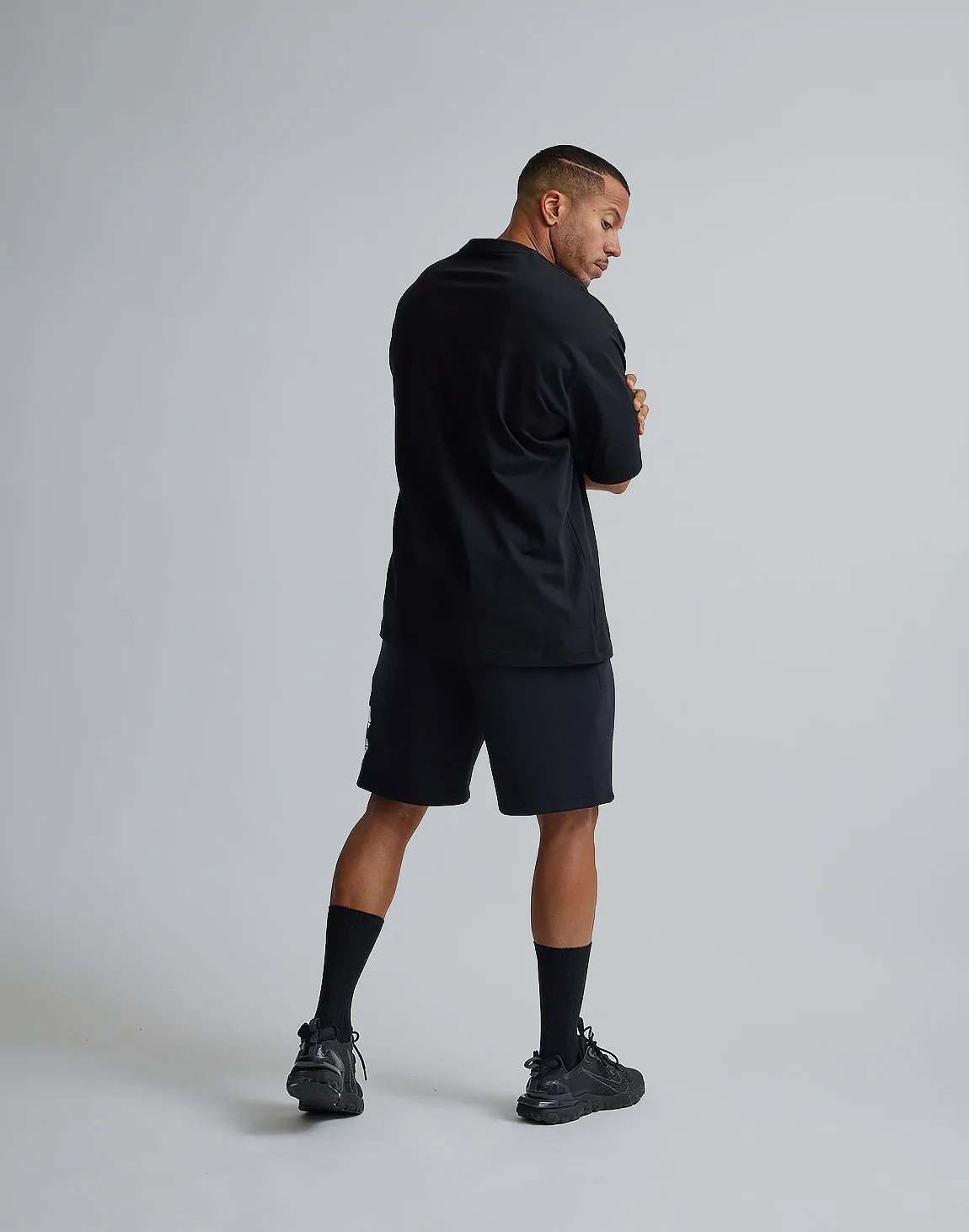 CRONOS LOGO OVERSIZE T-SHIRTS【BLACK×WHITE】