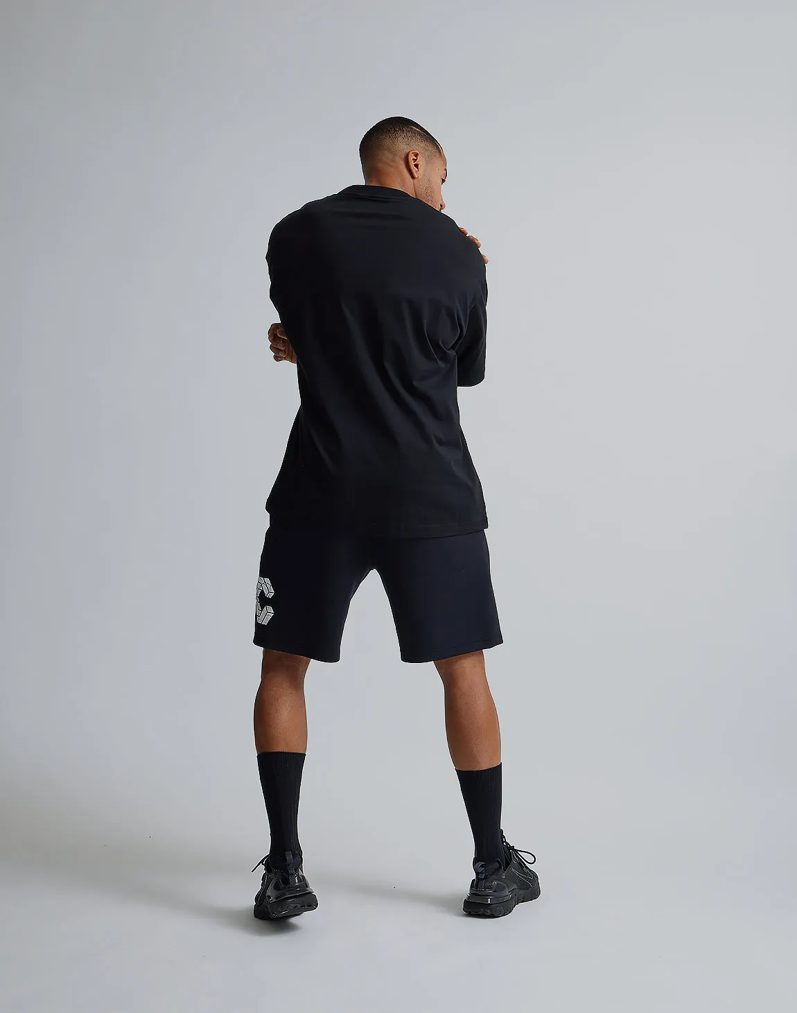 CRONOS LOGO OVERSIZE T-SHIRTS【BLACK×WHITE】