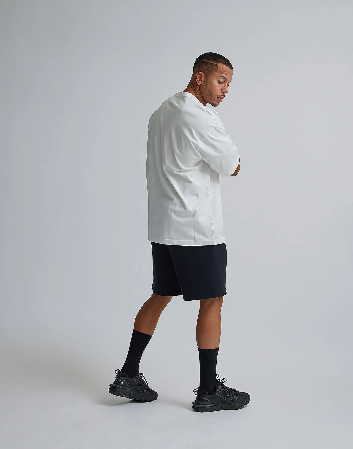 CRONOS LOGO OVERSIZE T-SHIRTS【WHITE×BLACK】