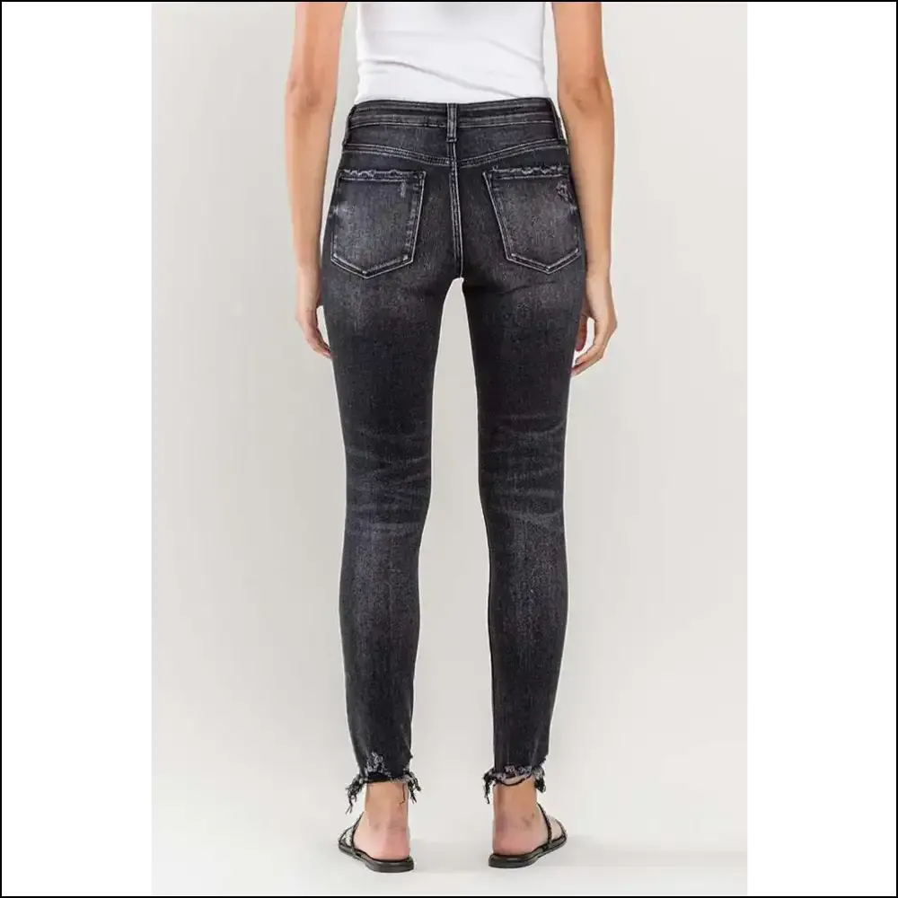 Cropped Chaos: Meet my New Bffs, the Lovervet Raw Hem Legends! 😜👖