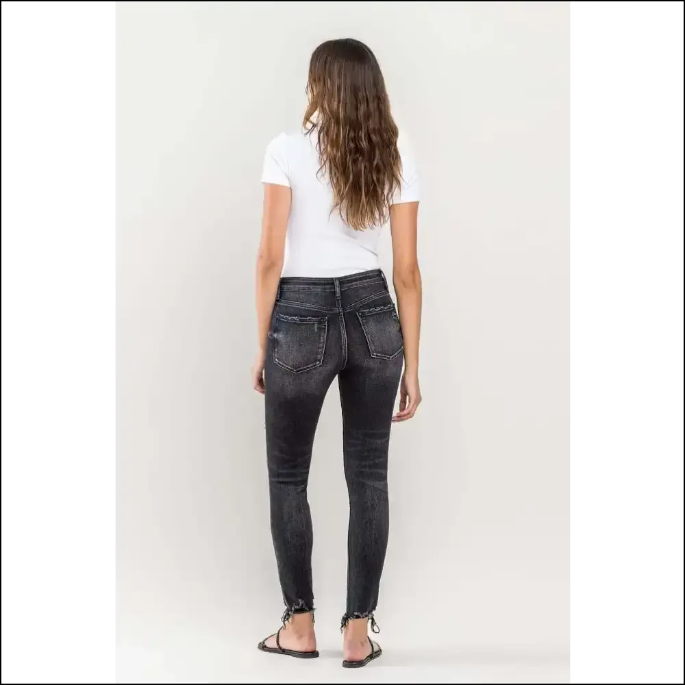Cropped Chaos: Meet my New Bffs, the Lovervet Raw Hem Legends! 😜👖