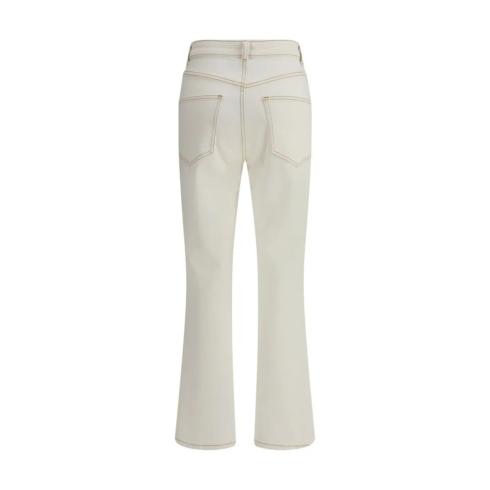Cropped flare Jeans