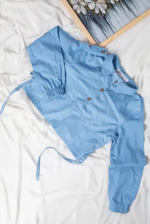 Cropped Jeans Chemise