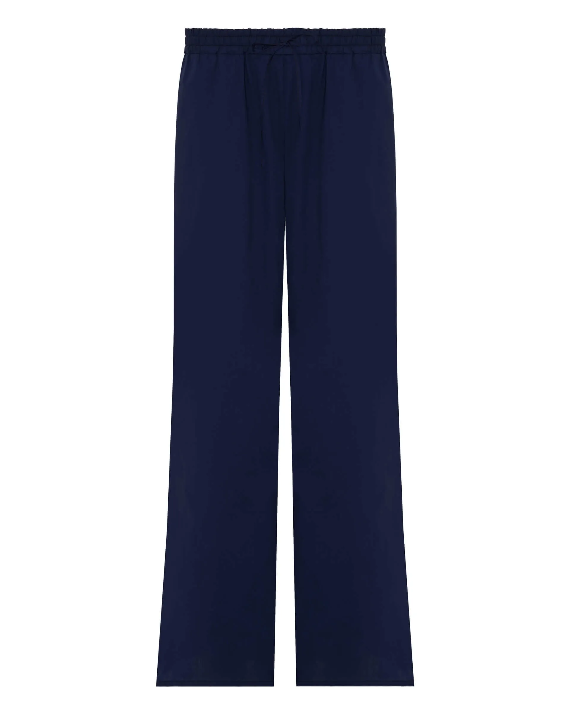 cropped trousers with gathering