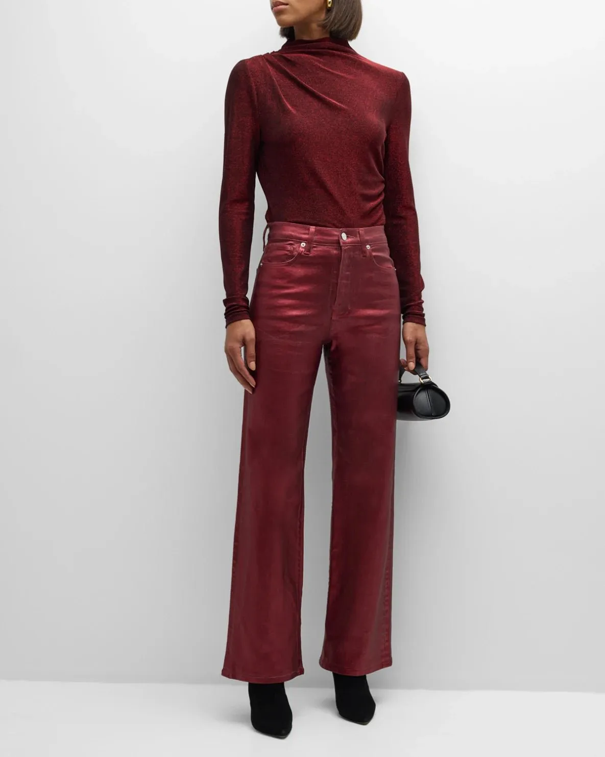 CROSBIE WIDE LEG LOAFER METALLIC