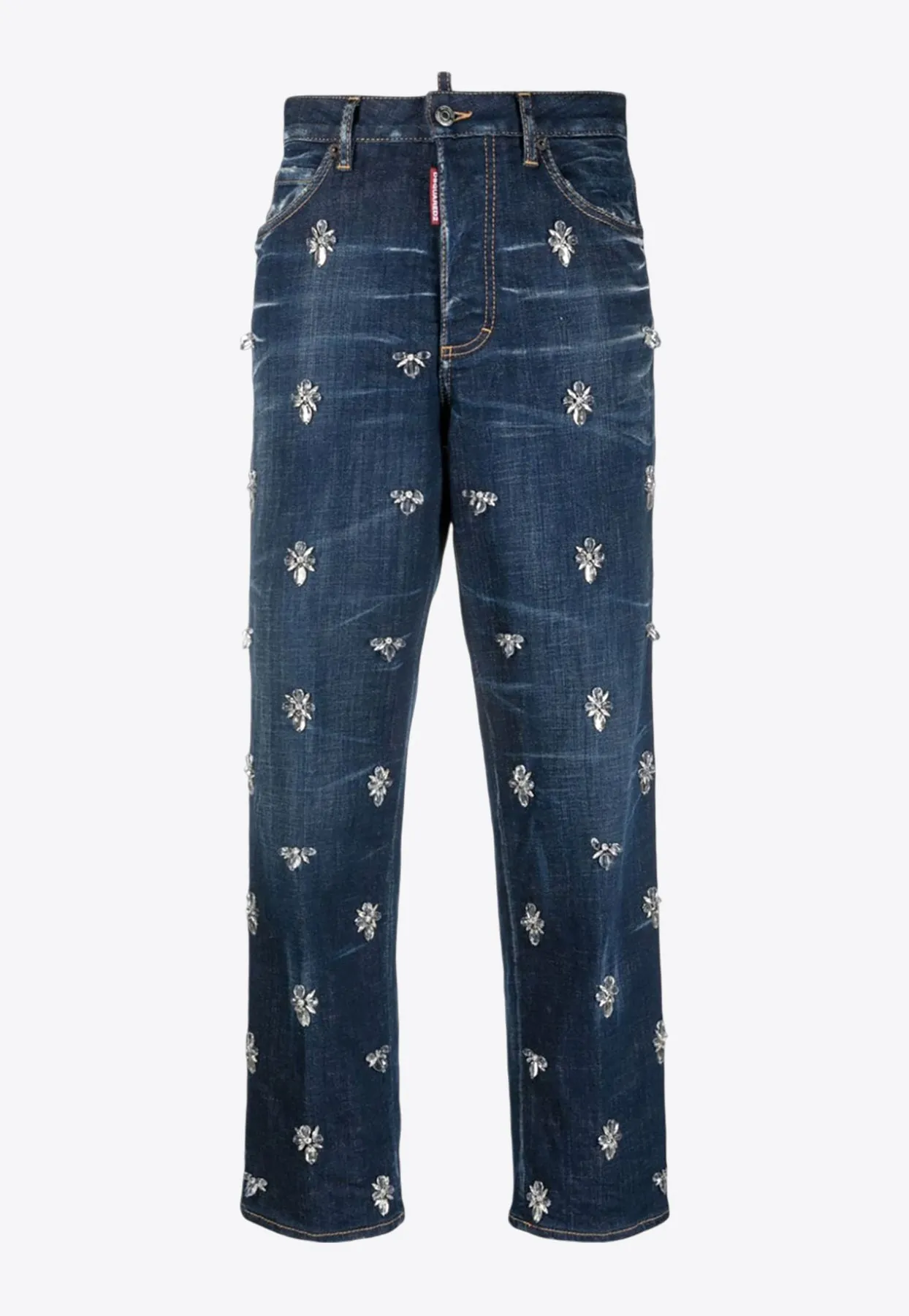 Crystal Flies Boston Jeans